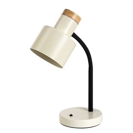 Rabalux - Lampada da tavolo 1xE27/20W/230V colore crema