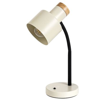 Rabalux - Lampada da tavolo 1xE27/20W/230V colore crema