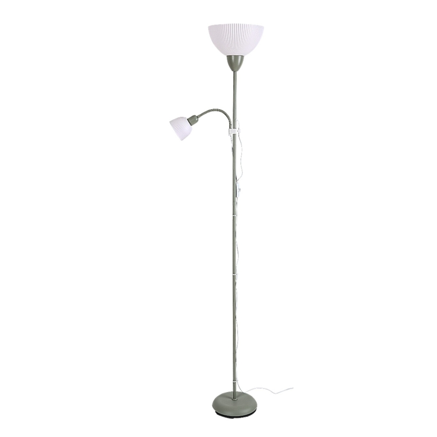 Rabalux - Lampada da terra 1xE27/60W/230V + 1xE14/25W verde
