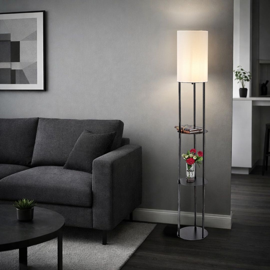 Rabalux - Lampada da terra 1xE27/40W/230V nera