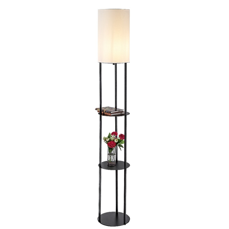 Rabalux - Lampada da terra 1xE27/40W/230V nera