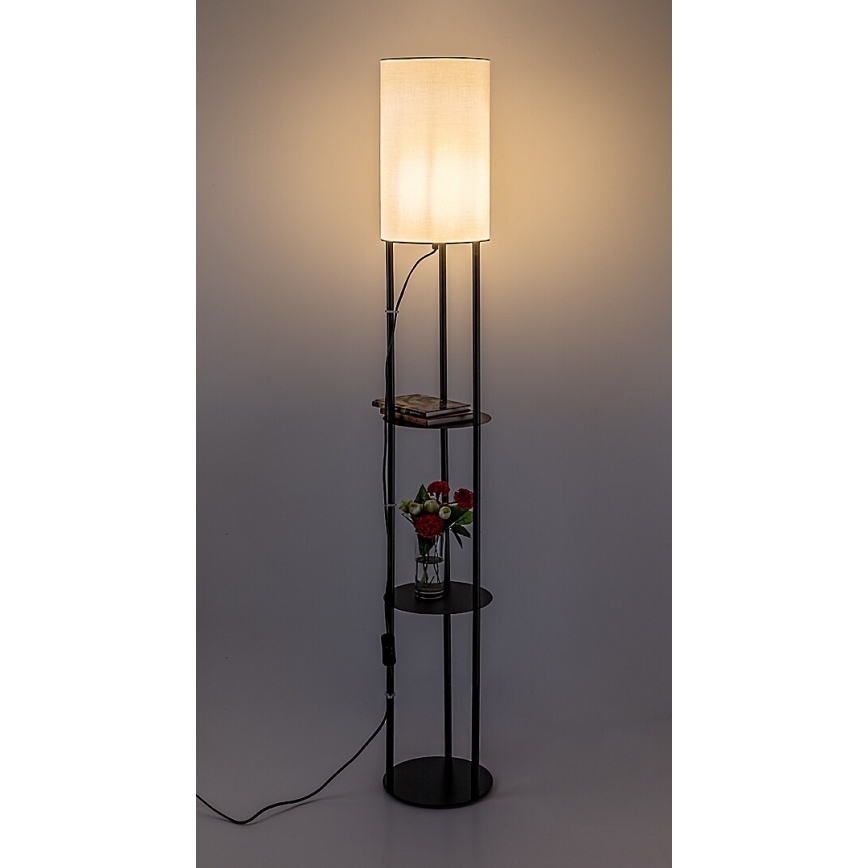Rabalux - Lampada da terra 1xE27/40W/230V nera
