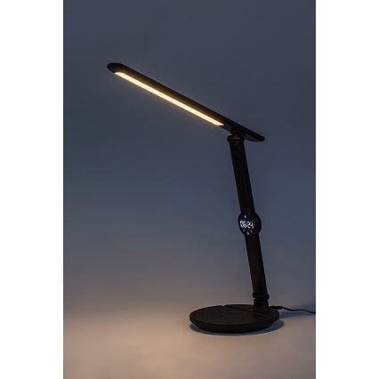 Rabalux - Lampada da tavolo LED dimmerabile con funzione Touch con un display LED/9W/230V 3000/4000/6500K