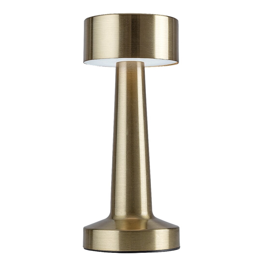Rabalux - LED Ricaricabile touch lampada da tavolo LED/2,7W/5V 1200mAh 3000/4000/6000K oro