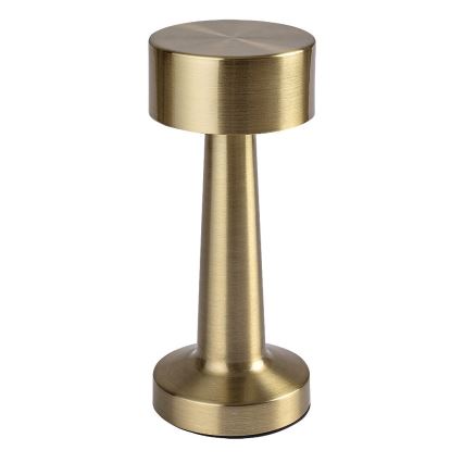 Rabalux - LED Ricaricabile touch lampada da tavolo LED/2,7W/5V 1200mAh 3000/4000/6000K oro