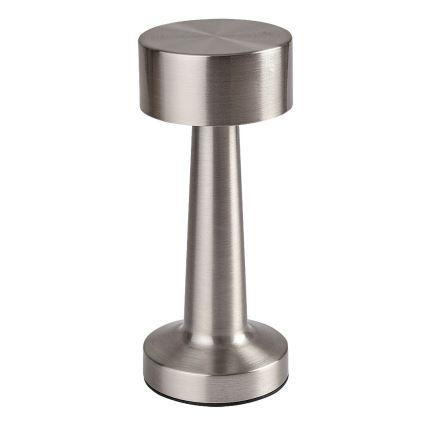 Rabalux - LED Lampada da tavolo ricaricabile LED/2,7W/5V 1200mAh 3000/4000/6000K cromo opaco