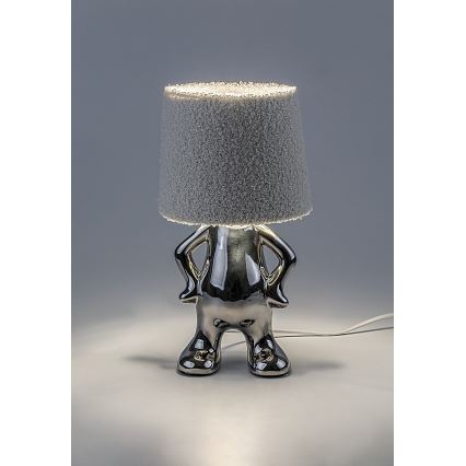 Rabalux - Lampada da tavolo 1xE14/40W/230V cromo lucido