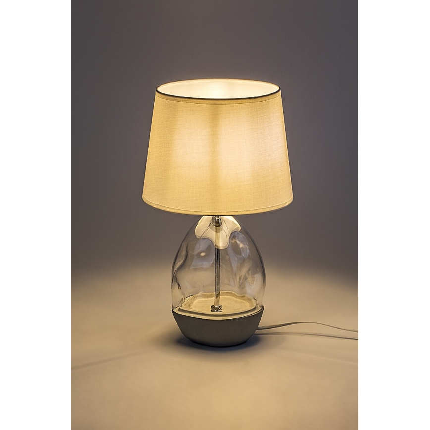 Rabalux - Lampada da tavolo 1xE27/40W/230V bianco