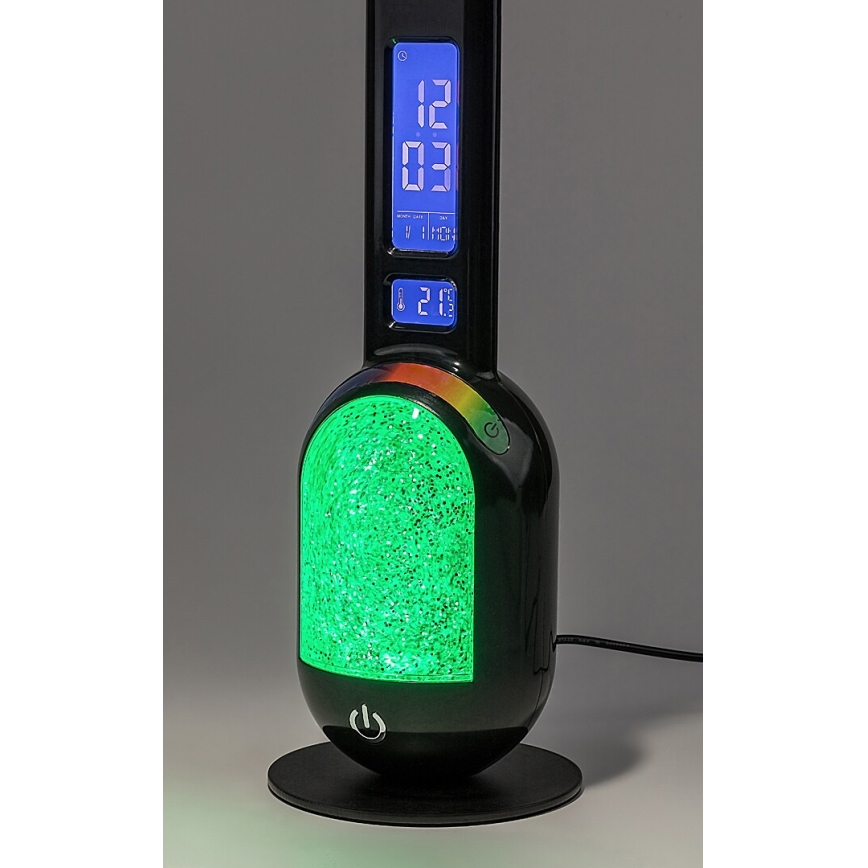 Rabalux - LED RGB Lampada da tavolo dimmerabile LED/5W/230V nero