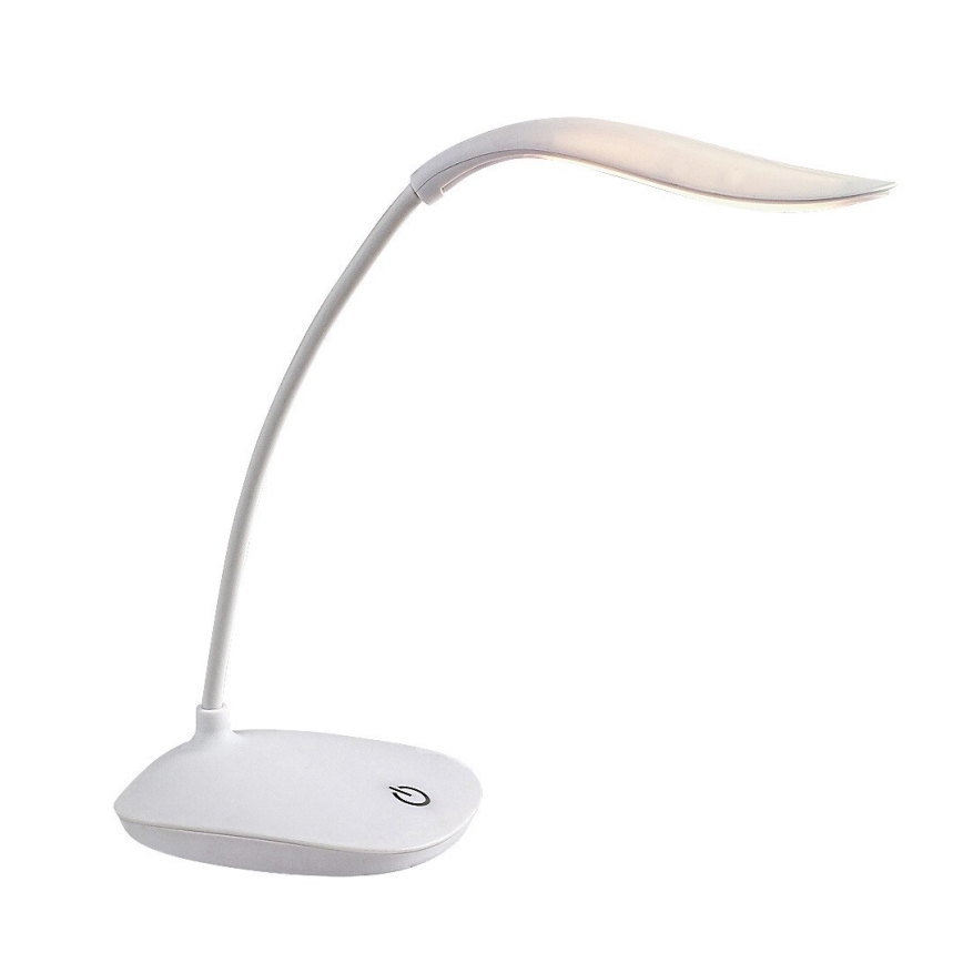 Rabalux - Lampada da tavolo flessibile dimmerabile a LED, 2W/5V, bianca