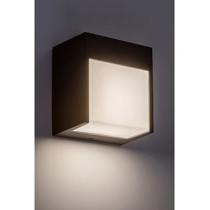 Rabalux - Applique a LED per esterni LED/12W/230V nero IP54