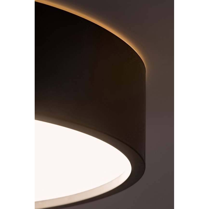 Rabalux - Plafoniera LED LED/18W/230V IP44 4000K diametro 28 cm nero