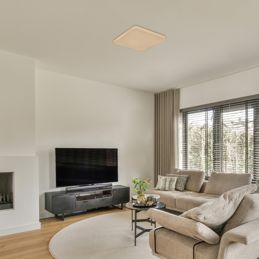 Rabalux - Lampada da soffitto LED con sensore LED/12W/230V 4000K 28x28cm