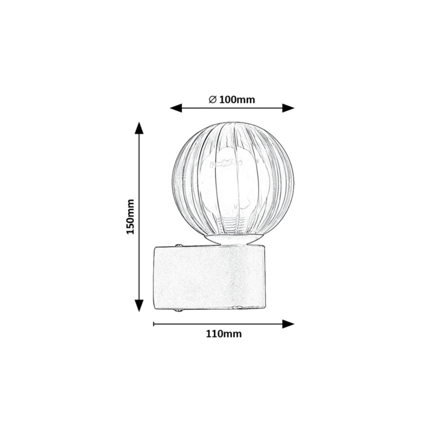 Rabalux - Applique da esterno 1xG9/3,5W/230V IP44