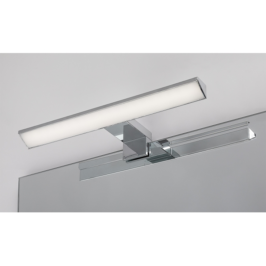 Rabalux - Lampada LED per specchio da bagno, 6W/230V, IP44, 30 cm, cromo lucido