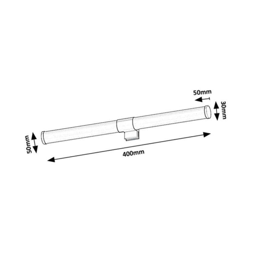 Rabalux - Illuminazione per specchio da bagno LED/6W/230V IP44 40 cm