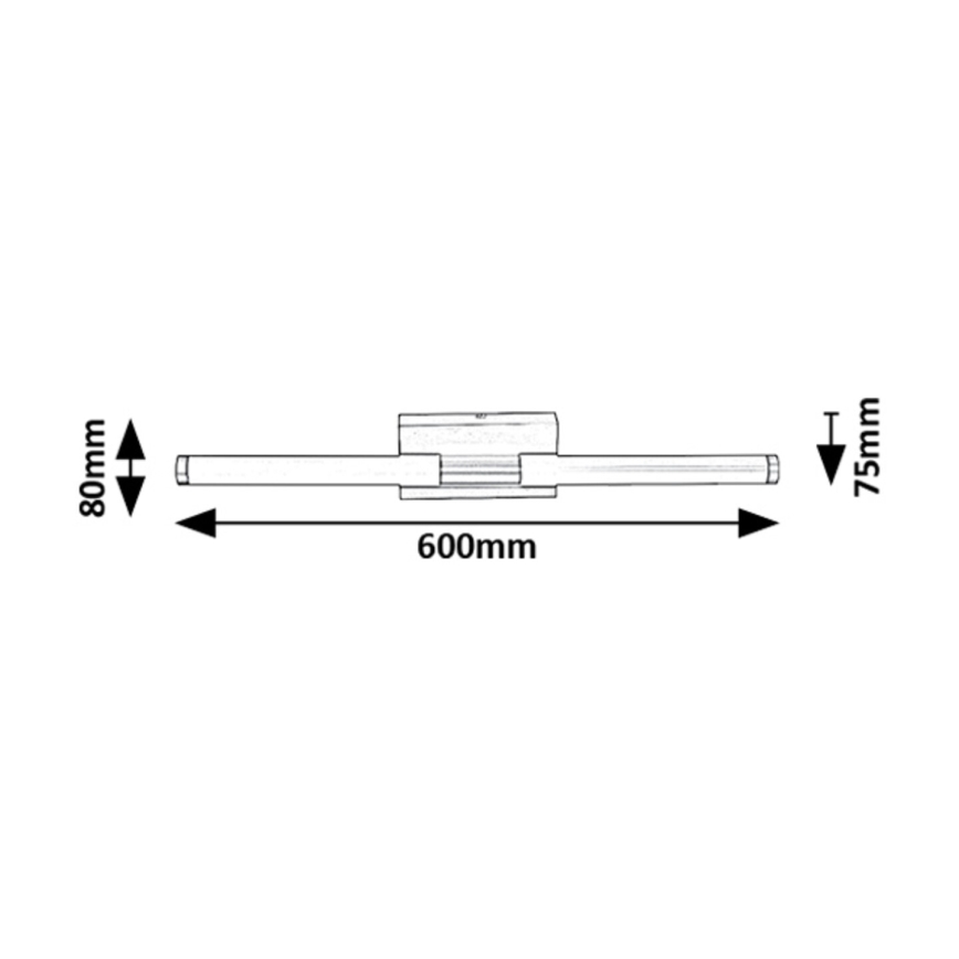 Rabalux - Applique a LED da bagno LED/8W/230V 4000K IP44