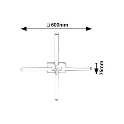 Rabalux - Applique a LED da bagno LED/16W/230V 4000K IP44