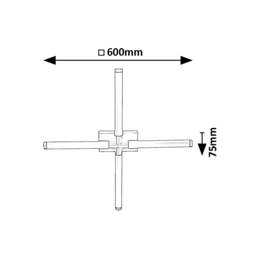 Rabalux - Applique a LED da bagno LED/16W/230V 4000K IP44