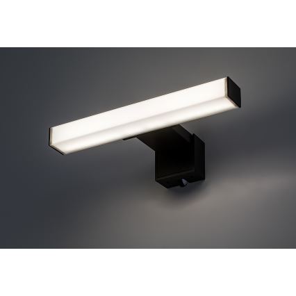 Rabalux - Lampada LED per specchio da bagno, 4W/230V, IP44, 20 cm, nero