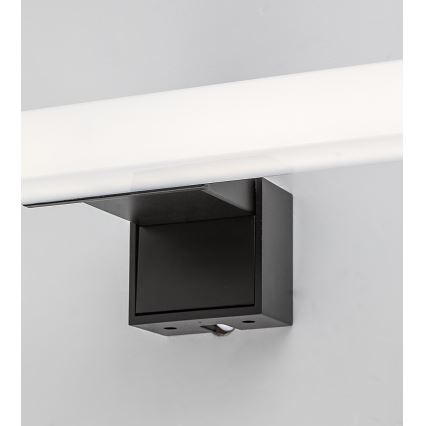 Rabalux - Lampada LED per specchio da bagno, 4W/230V, IP44, 20 cm, nero