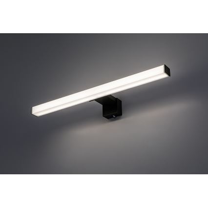 Rabalux - Lampada per specchio da bagno a LED, 6W/230V, IP44, 40 cm, nero