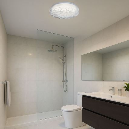 Rabalux - Plafoniera da bagno a LED/24W/230V IP44 4000K diam. 38 cm