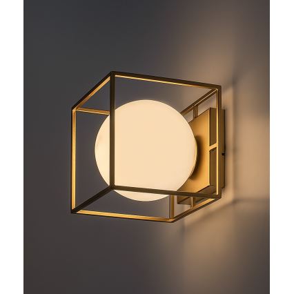 Rabalux - Applique da esterno 1xE14/15W/230V IP44 finitura oro