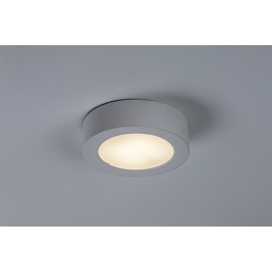 Rabalux - Plafoniera da bagno a LED/7W/230V Ø 12 cm IP44 bianca