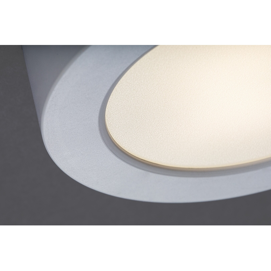 Rabalux - Plafoniera da bagno a LED/7W/230V Ø 12 cm IP44 bianca