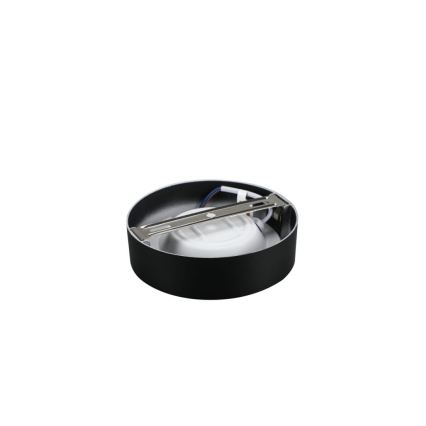 Rabalux - Plafoniera da bagno LED/7W/230V Ø 12 cm IP44 nero