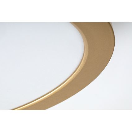 Rabalux - Plafoniera da bagno LED 24W 230V Ø 22 cm IP44, finitura oro