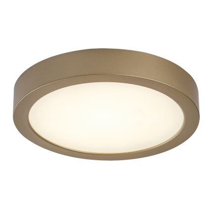 Rabalux - Plafoniera da bagno LED 24W 230V Ø 22 cm IP44, finitura oro