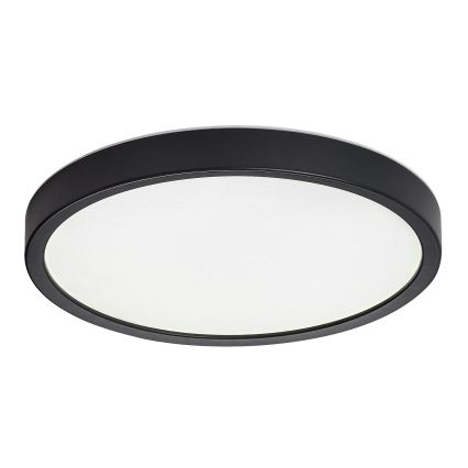 Rabalux - Plafoniera da soffitto per bagno a LED/18W/230V 3000/4000/6000K Ø 29 cm IP44 nero