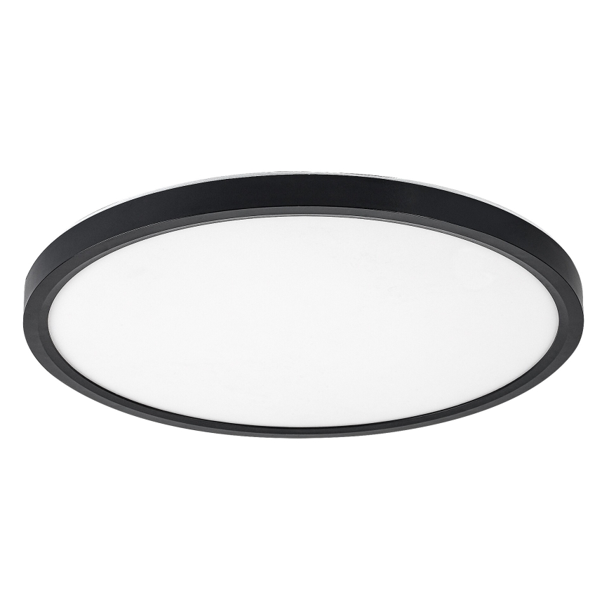Rabalux - Plafoniera LED per bagno LED/24W/230V 3000/4000/6000K Ø 40 cm IP44 nera