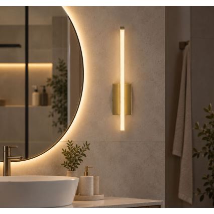 Rabalux - LED Applique da parete per bagno LED/10W/230V 4000K IP44 dorata