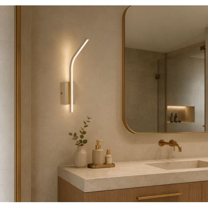 Rabalux - LED Applique da parete per bagno LED/10W/230V 4000K IP44 dorata