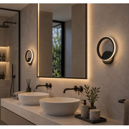 Rabalux - LED Applique da bagno LED/8W/230V IP44 antracite