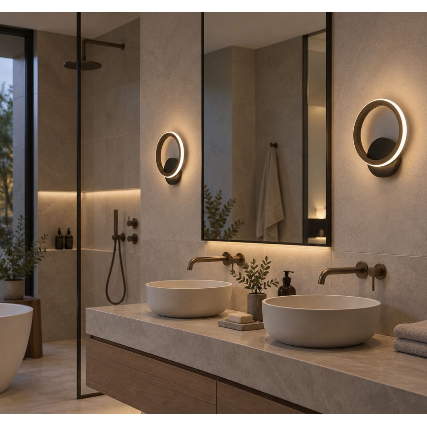 Rabalux - LED Applique da bagno LED/8W/230V IP44 oro