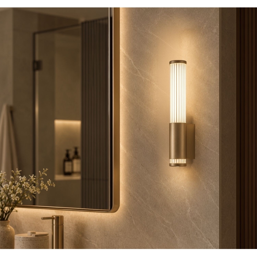 Rabalux - Applique da bagno LED/6W/230V IP44 dorata