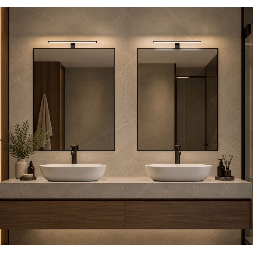 Rabalux - Illuminazione per specchio da bagno a LED/8W/230V IP44 40 cm