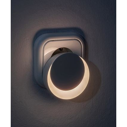 Rabalux - LED Luce notturna con sensore crepuscolare LED/0,3W/230V 3000K