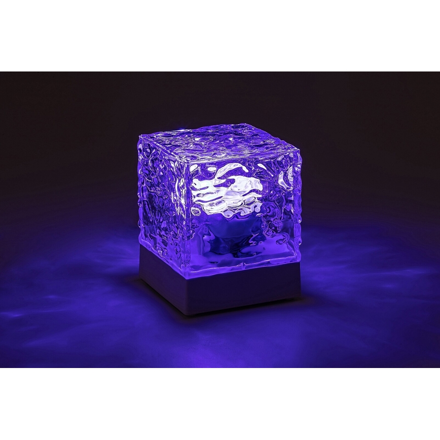 Rabalux - LED RGB Lampada da tavolo ricaricabile dimmerabile LED/1W/5V + telecomando