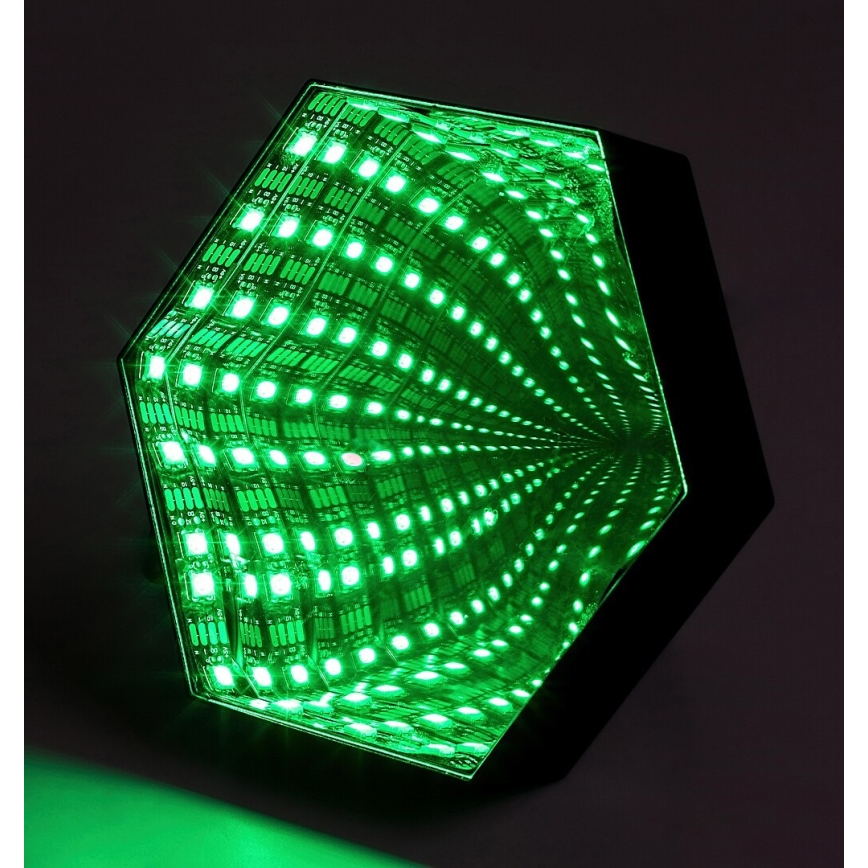 Rabalux - Lampada da tavolo dimmerabile LED RGB LED/1W/5V/3xAA con telecomando