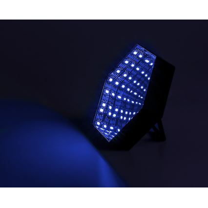 Rabalux - Lampada da tavolo dimmerabile LED RGB LED/1W/5V/3xAA con telecomando