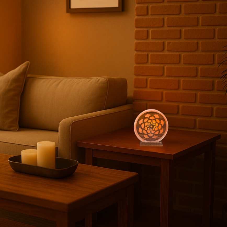 Rabalux - Lampada di sale 1xE14/15W/230V