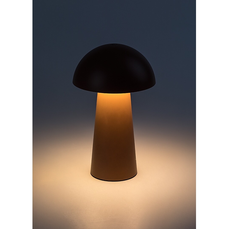 Rabalux - Lampada da esterno ricaricabile a LED dimmerabile a sfioramento LED/1,5W/5V IP44 1200 mAh USB marrone
