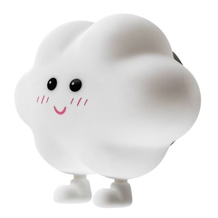 Rabalux - Lampada notturna ricaricabile per bambini a LED, dimmerabile con controllo touch, LED/2,7W/5V 200 mAh, nuvola