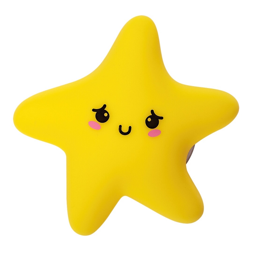 Rabalux - Lampada da notte per bambini LED ricaricabile dimmerabile a sfioramento LED/2,7W/5V 200 mAh a forma di stella