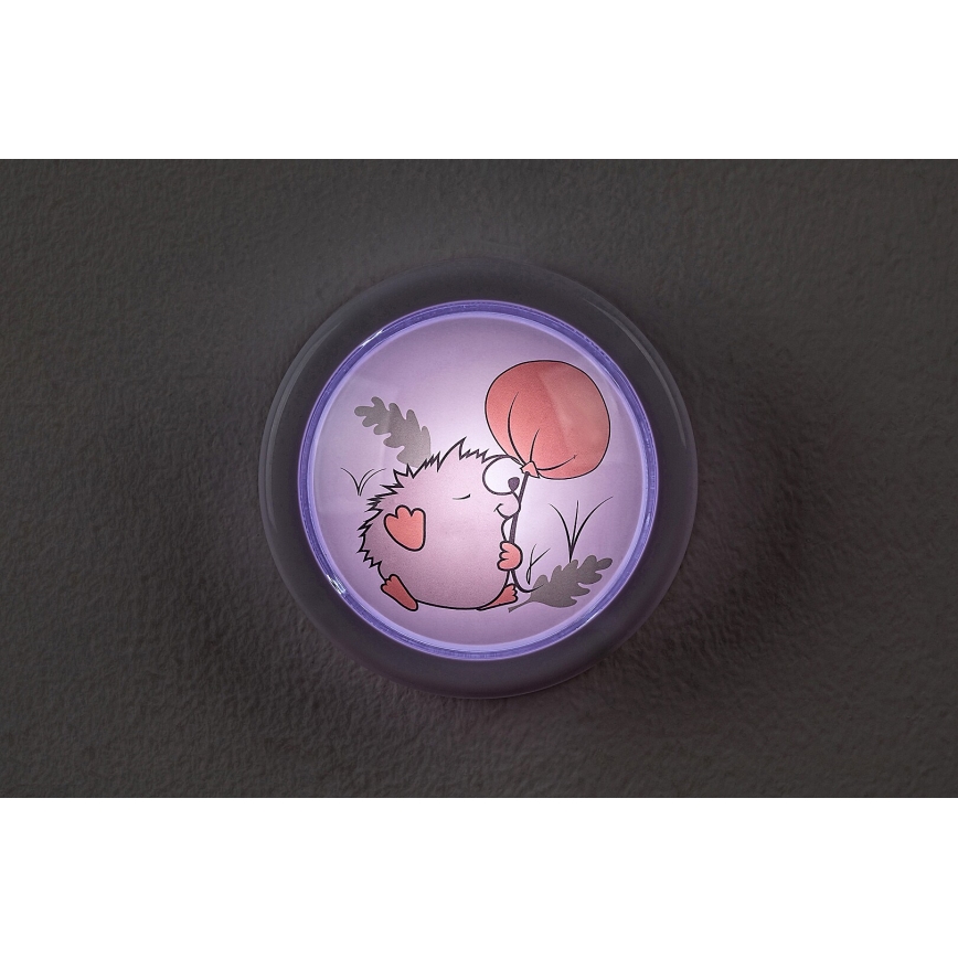 Rabalux - Lampada notturna LED per bambini LED/0,3W/2xAA 6000K